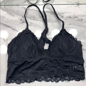 Aerie Black Lace Bralette 🖤